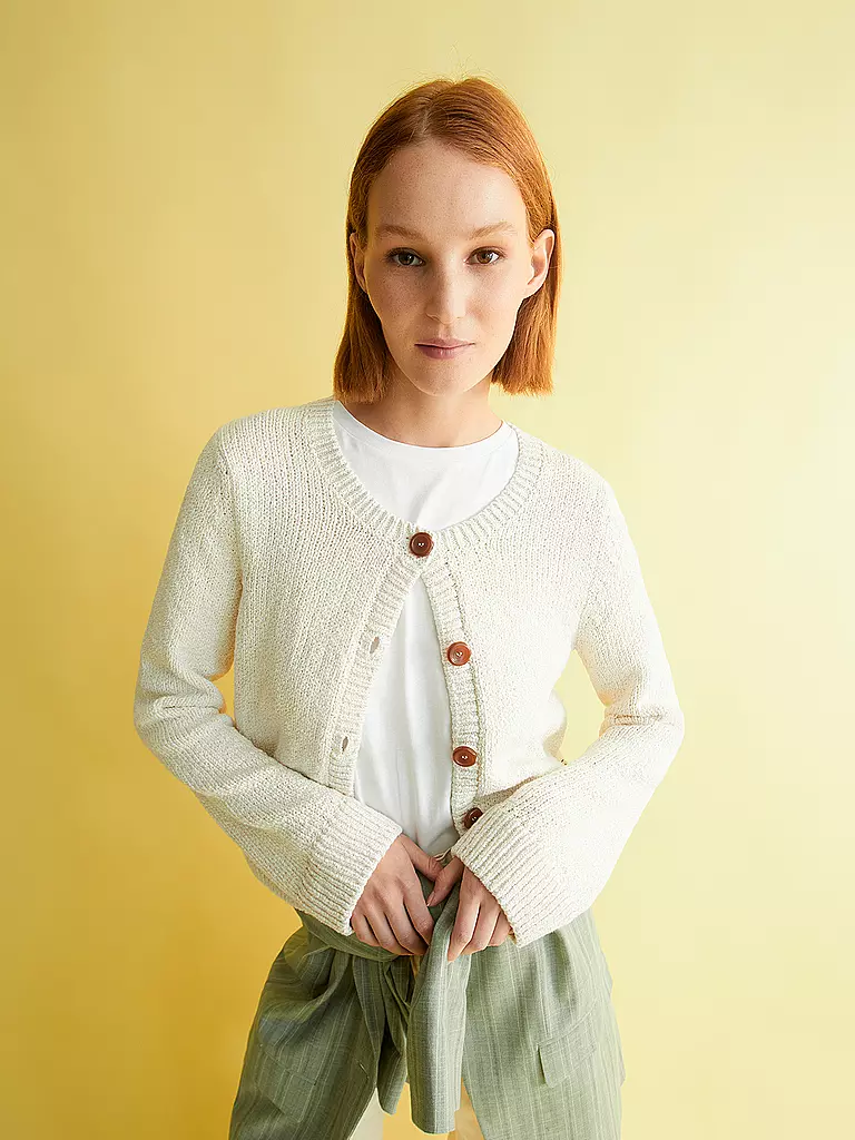 ARMEDANGELS | Cárdigan JAMIRAA | Crema