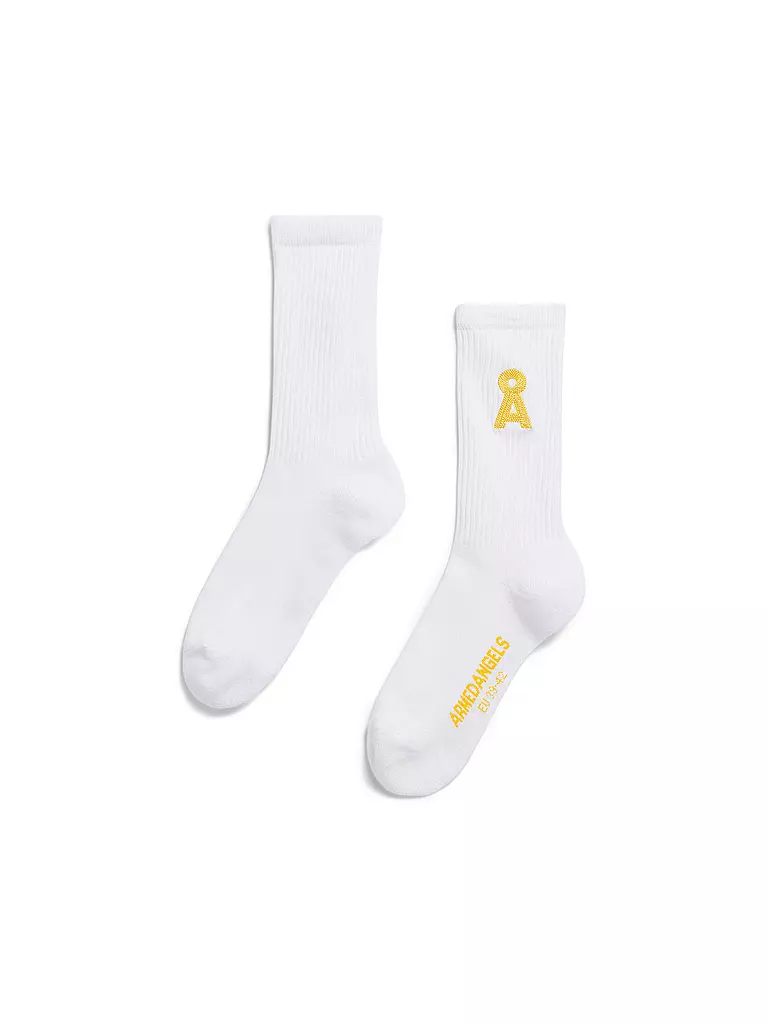 ARMEDANGELS | Calcetines SAAMUS blancos | Blanco