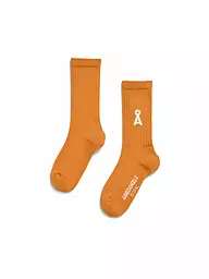 ARMEDANGELS | Calcetines SAAMUS BOLD light sage | Naranja