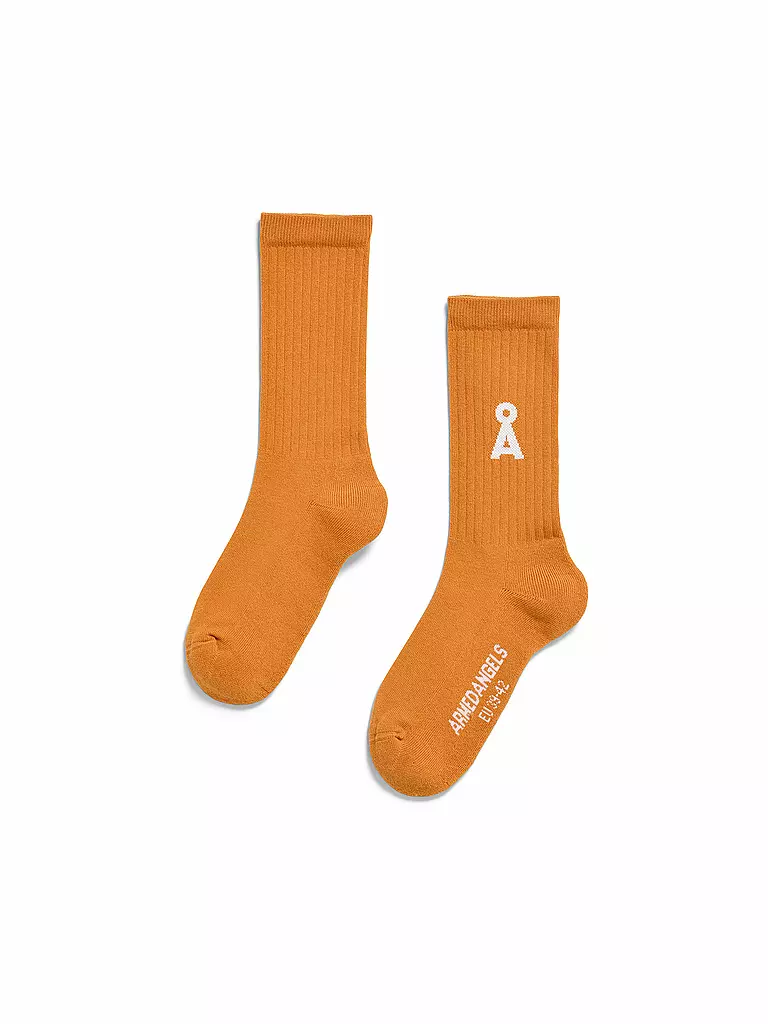 ARMEDANGELS | Calcetines SAAMUS BOLD amberglow | Naranja