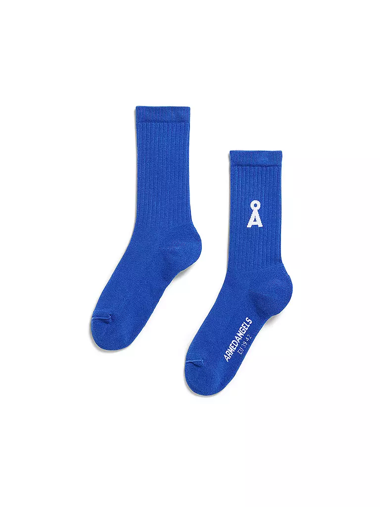 ARMEDANGELS | Calcetines SAAMUS BOLD azul dynamo | Azul