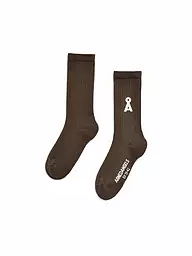 ARMEDANGELS | Calcetines SAAMUS BOLD light sage | Marrón