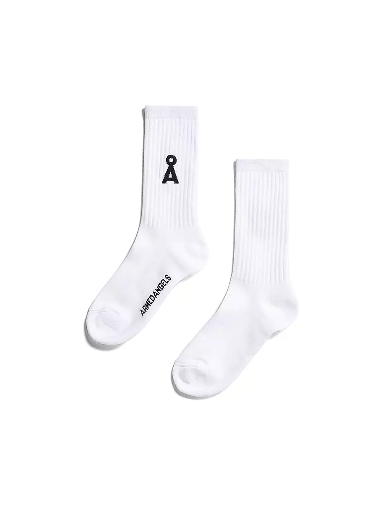 ARMEDANGELS | Calcetines SAAMUS BOLD whie | Blanco