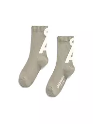 ARMEDANGELS | Calcetines SAAMUS blanco-azul dinamo | Beige
