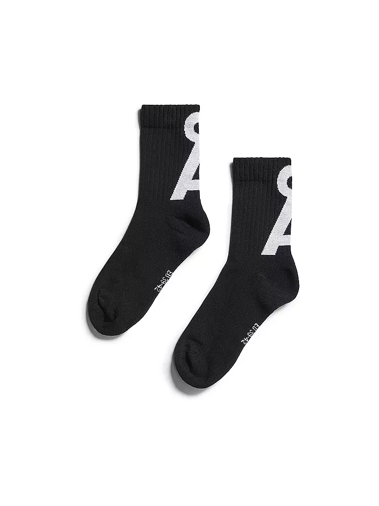 ARMEDANGELS | Calcetines SAAMUS negro blanco | Negro