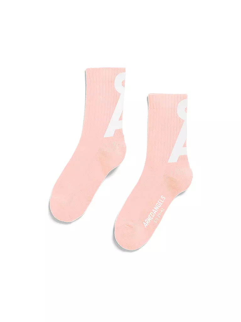 ARMEDANGELS | Calcetines SAAMUS rosalilly-blanco roto | rosa