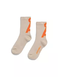 ARMEDANGELS | Calcetines SAAMUS blanco-azul dinamo | Camel