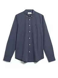 ARMEDANGELS | Camisa Casual Fit QUAASA STRIPES | Azul