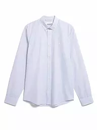 ARMEDANGELS | Camisa Casual Fit QUAASA STRIPES | Blanco