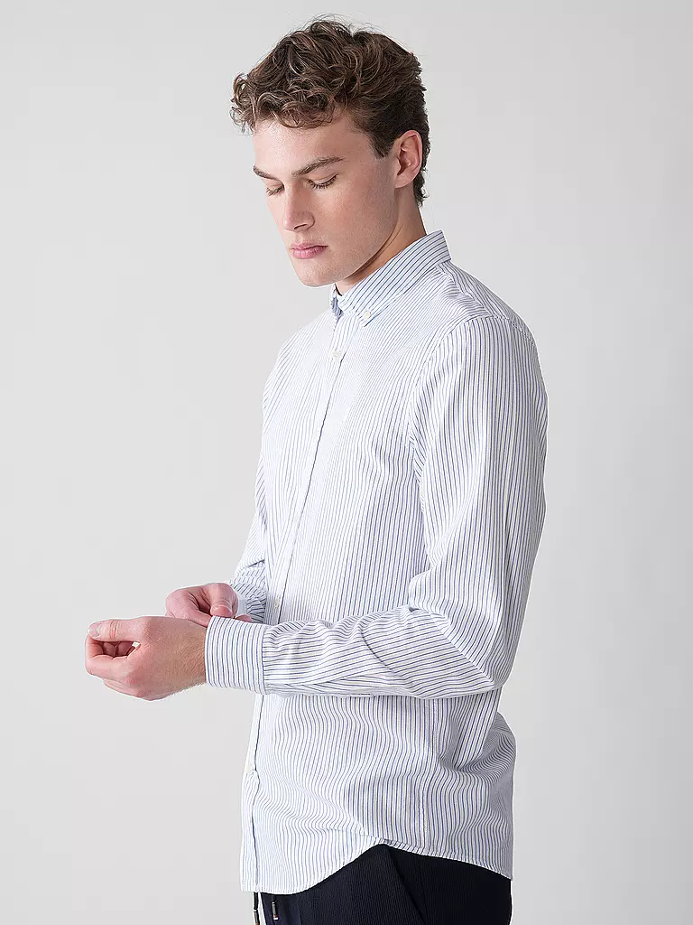 ARMEDANGELS | Camisa Casual Fit QUAASA STRIPES | 