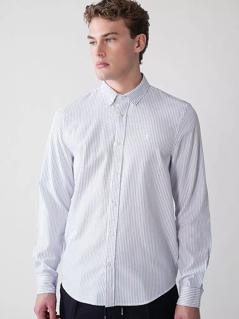 ARMEDANGELS | Camisa Casual Fit QUAASA STRIPES | 