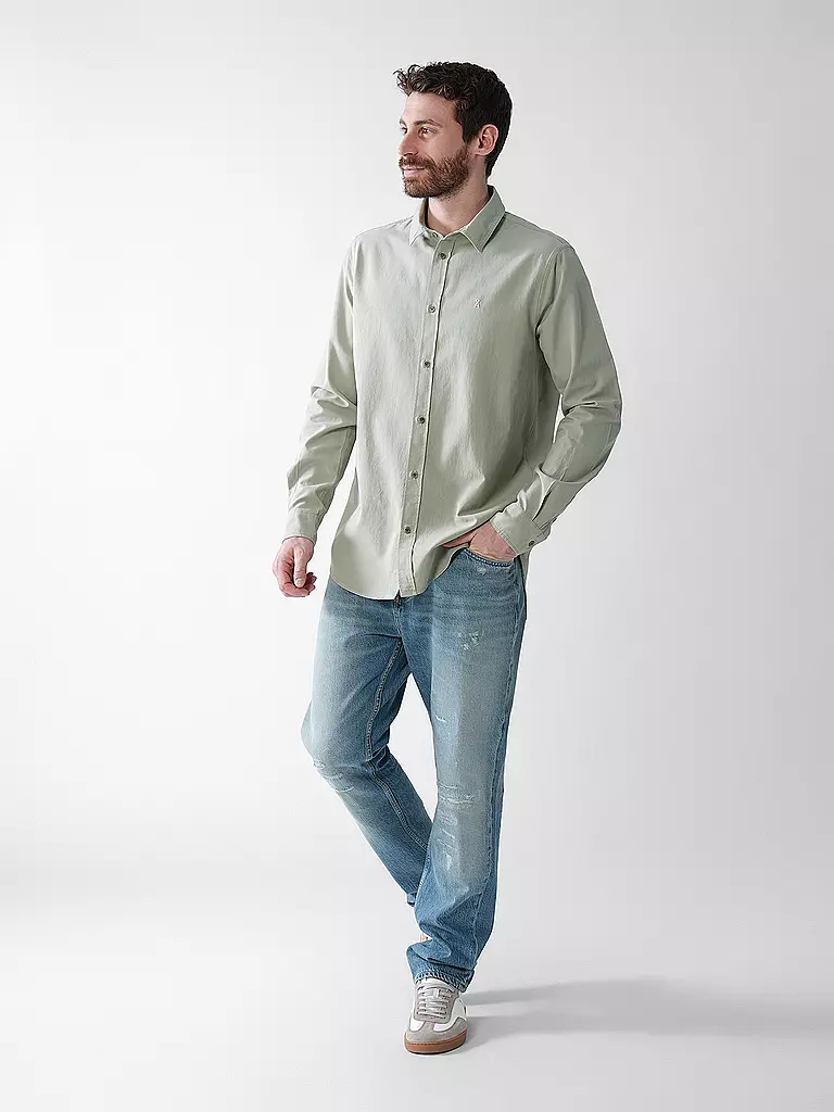 ARMEDANGELS | Camisa GIAALO | Verde claro