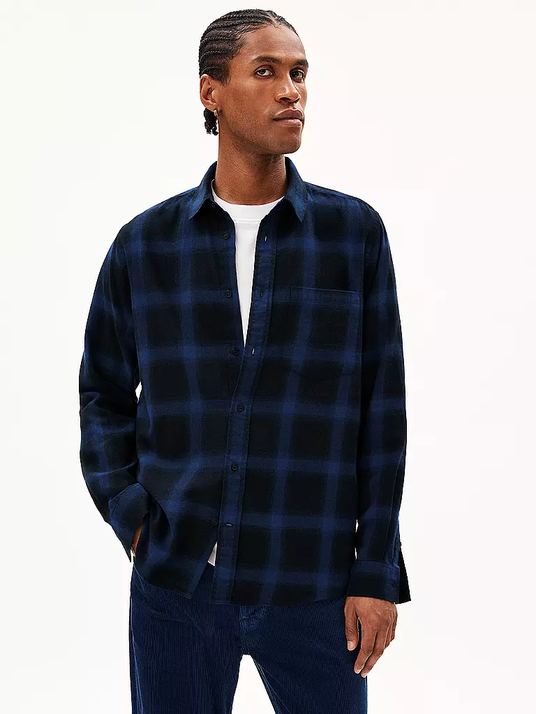 ARMEDANGELS | Camisa KAALMO | Azul