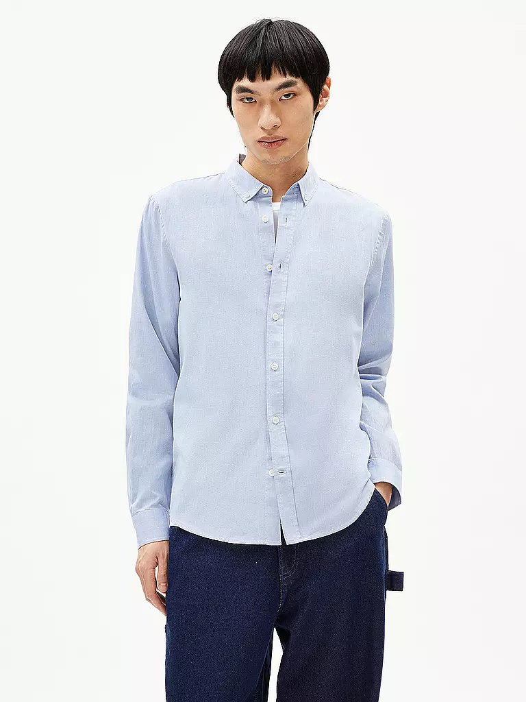 ARMEDANGELS | Camisa QUAASA | Azul