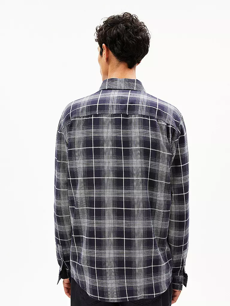 ARMEDANGELS | Camisa Regular Fit AARNAULT | Azul