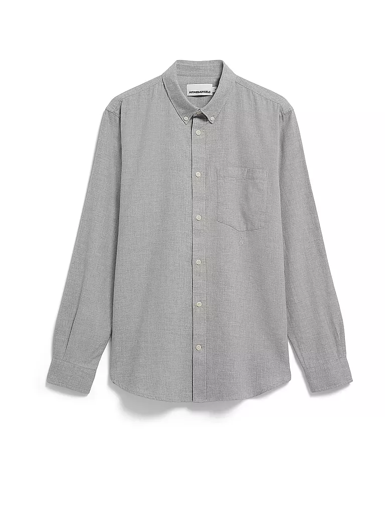 ARMEDANGELS | Camisa Regular Fit ARAAMO | Gris claro