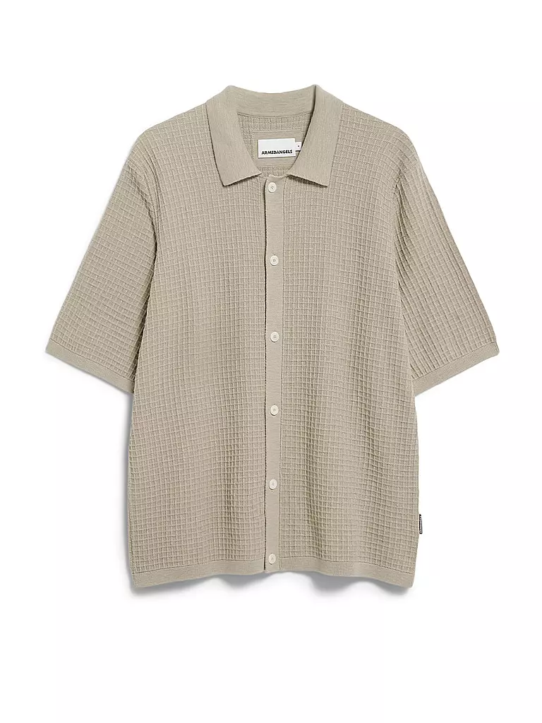 ARMEDANGELS | Camisa Regular Fit EDUAARDO | Beige