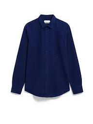 ARMEDANGELS | Camisa Regular Fit SAAMY | Azul oscuro