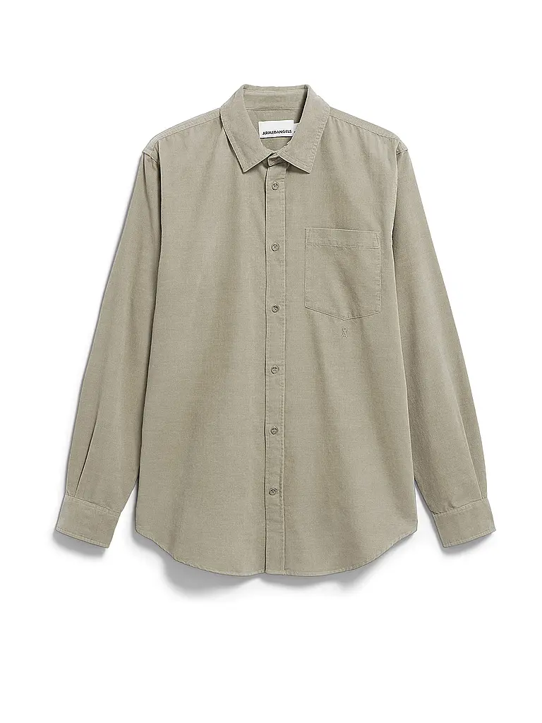ARMEDANGELS | Camisa Regular Fit SAAMY | Marrón claro
