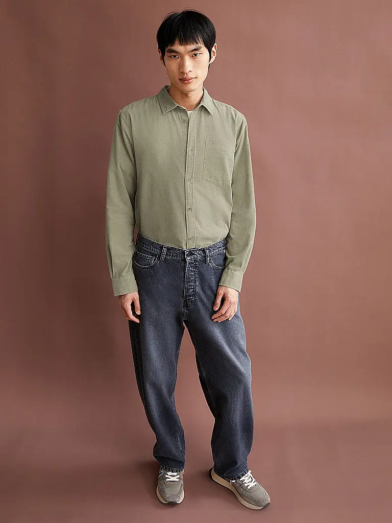 ARMEDANGELS | Camisa Regular Fit SAAMY | Marrón claro