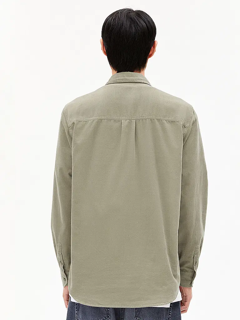 ARMEDANGELS | Camisa Regular Fit SAAMY | Marrón claro