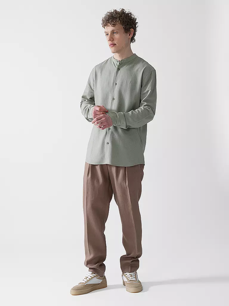 ARMEDANGELS | Camisa Regular Fit VAALERONIMUS | Verde claro