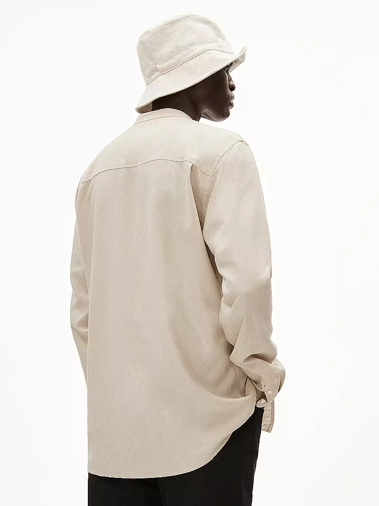 ARMEDANGELS | Camisa Regular Fit VAALERONIMUS | Beige