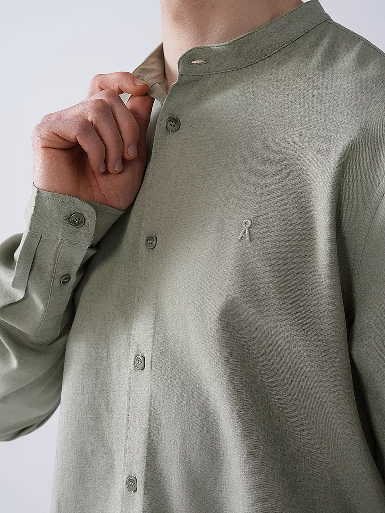 ARMEDANGELS | Camisa Regular Fit VAALERONIMUS | Verde claro