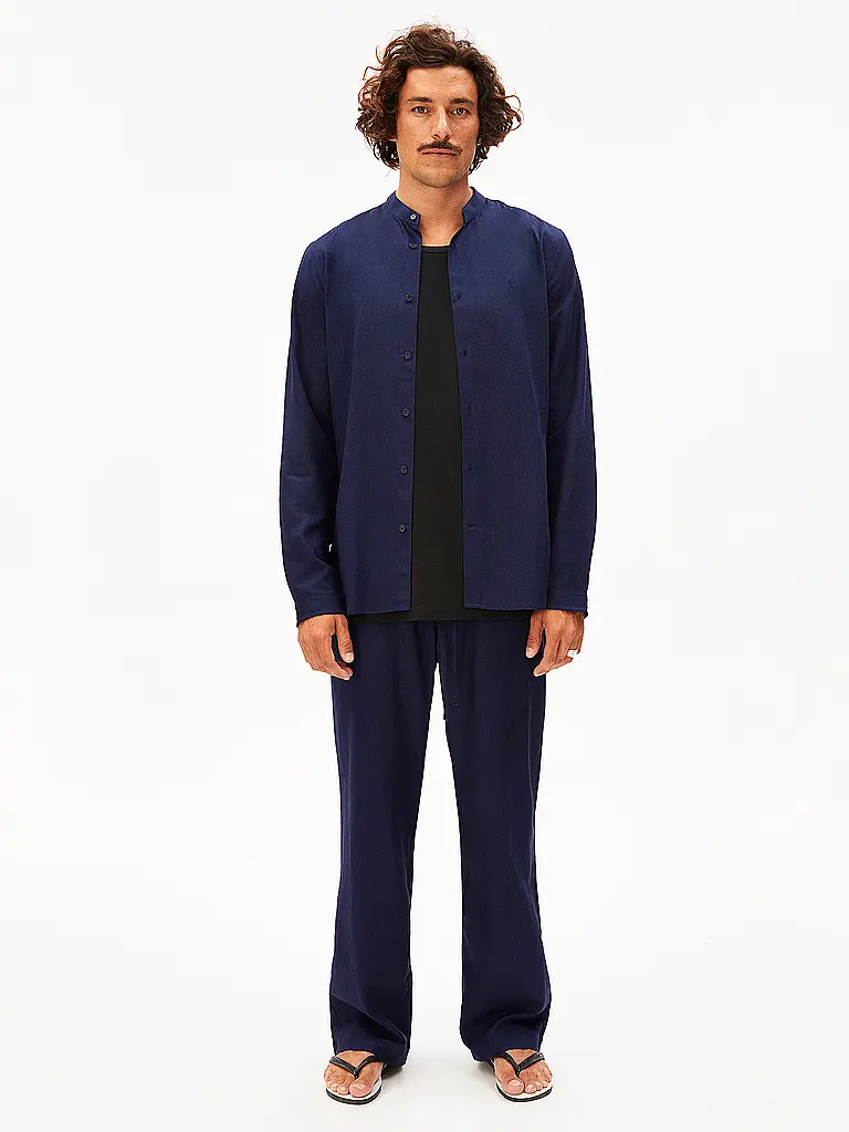 ARMEDANGELS | Camisa Regular Fit VAALERONIMUS | Azul