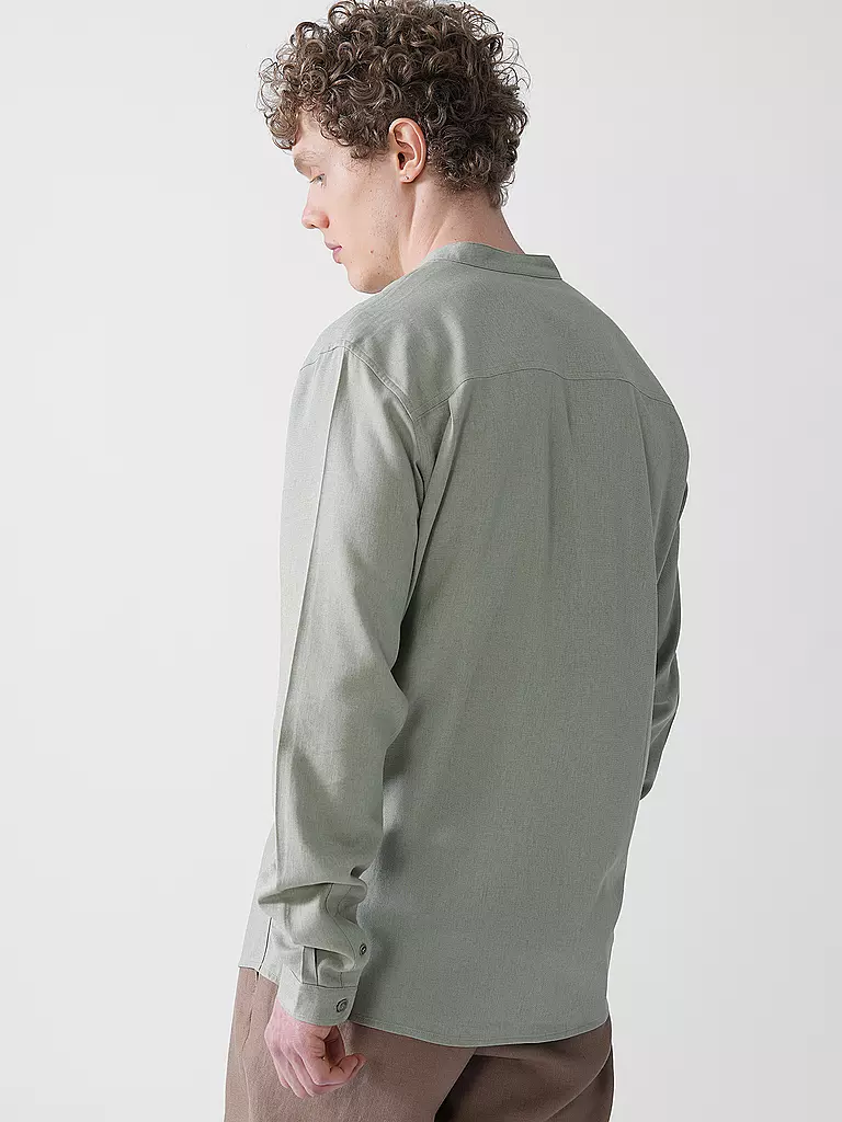 ARMEDANGELS | Camisa Regular Fit VAALERONIMUS | Verde claro