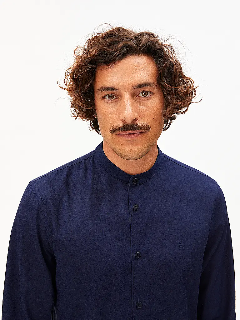 ARMEDANGELS | Camisa Regular Fit VAALERONIMUS | Azul