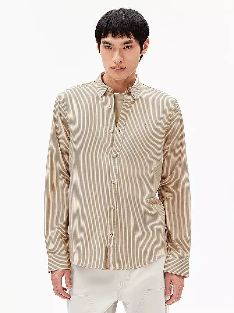 ARMEDANGELS | Camisa Regular Fit | beige