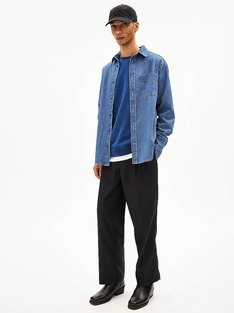 ARMEDANGELS | Camisa vaquera BAASO | Azul