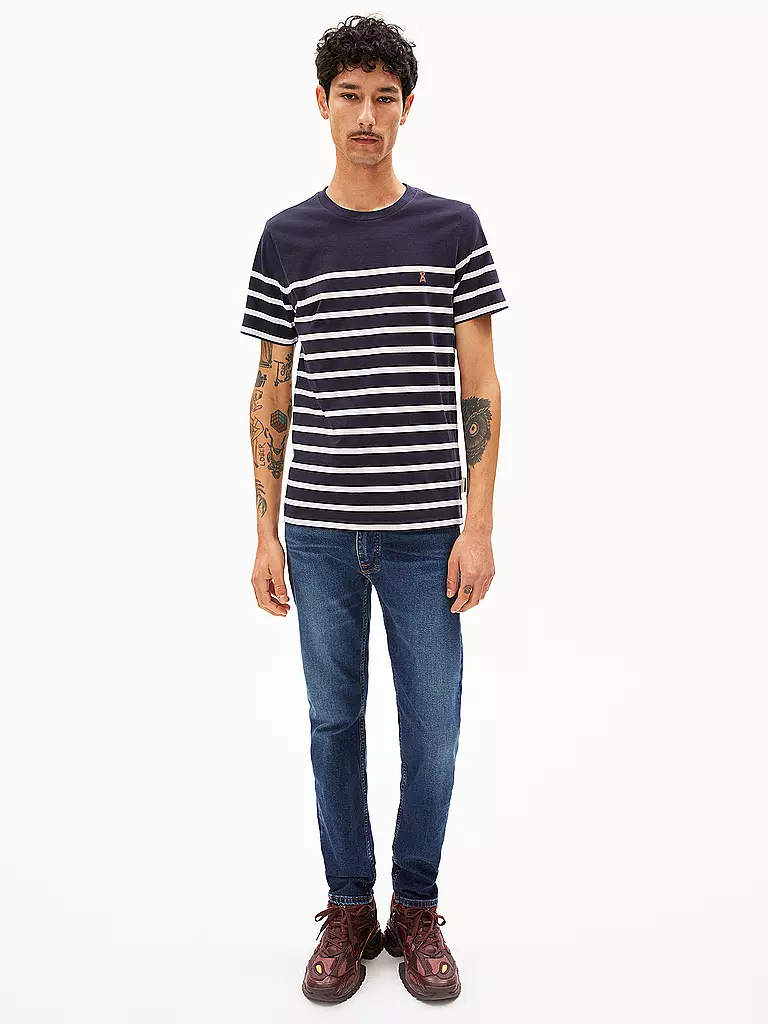 ARMEDANGELS | Camiseta AADROS | Azul