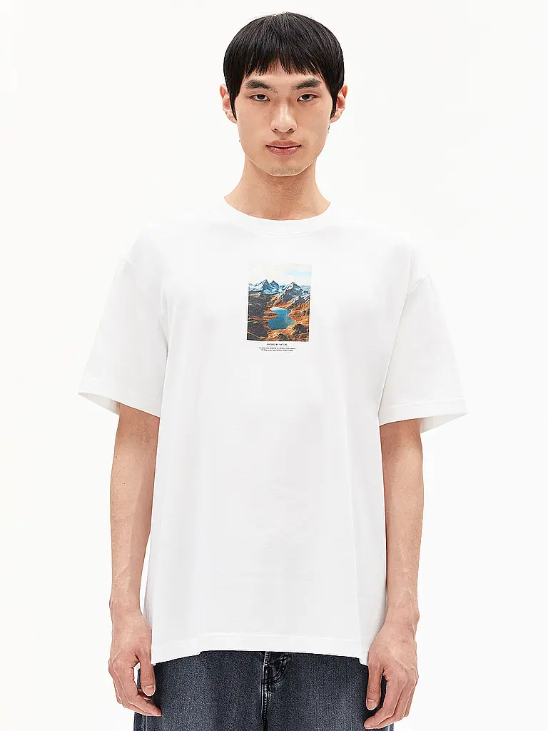 ARMEDANGELS | Camiseta AADRU | Blanco