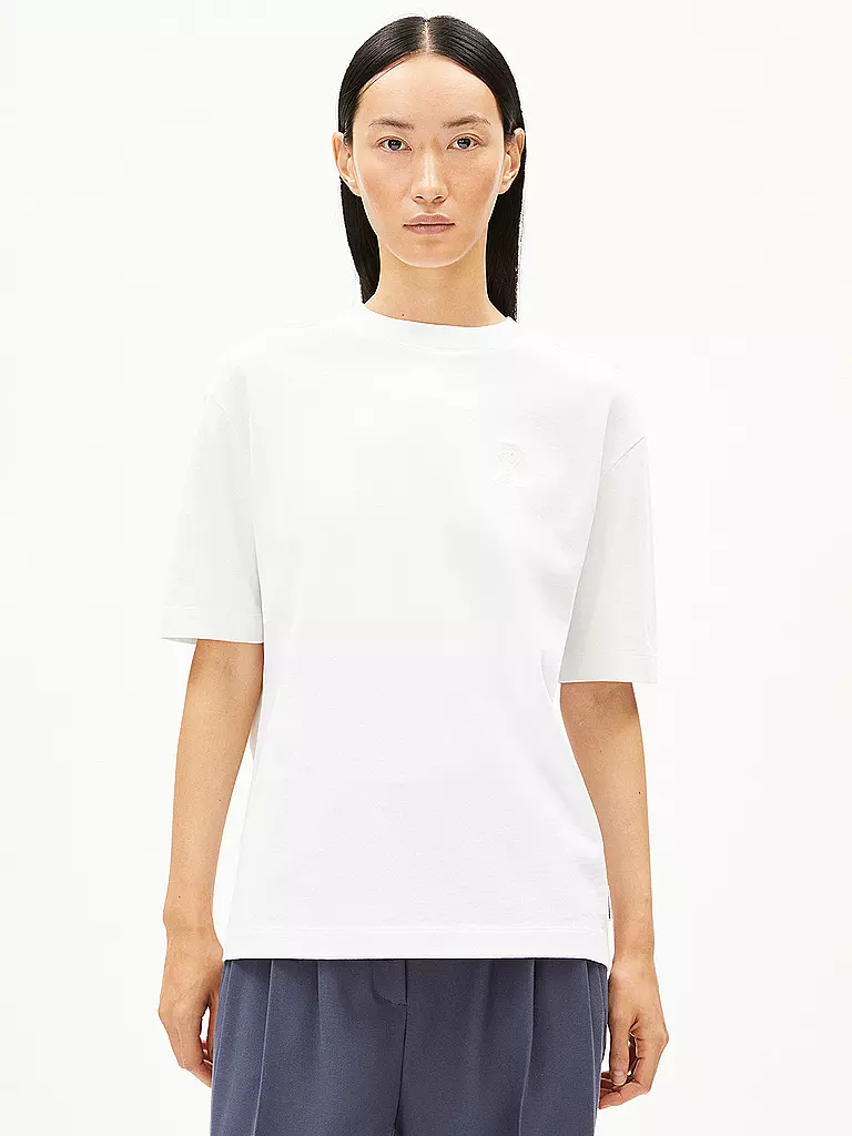 ARMEDANGELS | Camiseta de corte holgado TARJAA | Blanco