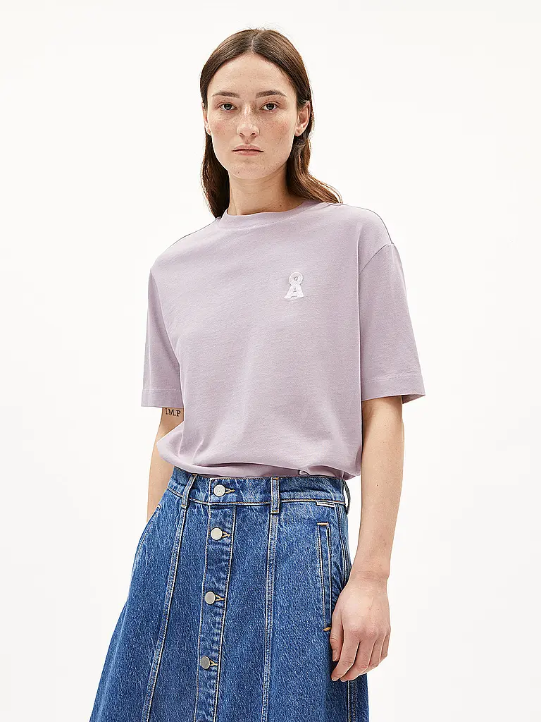 ARMEDANGELS | Camiseta de corte holgado TARJAA | rosa