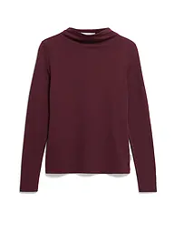 ARMEDANGELS | Langarmshirt CALUNAA | Rojo oscuro