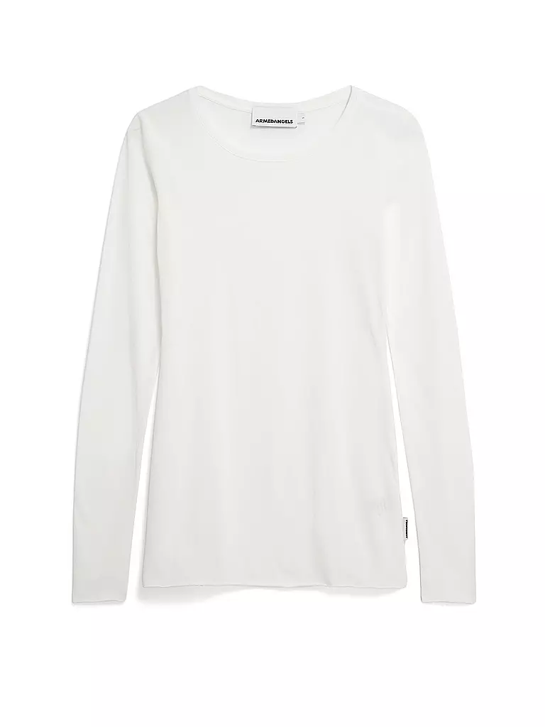 ARMEDANGELS | Camiseta de manga larga EINIAARA | Blanco