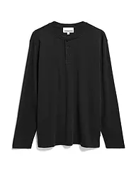 ARMEDANGELS | Camiseta de manga larga FAANO PREMIUM | Negro
