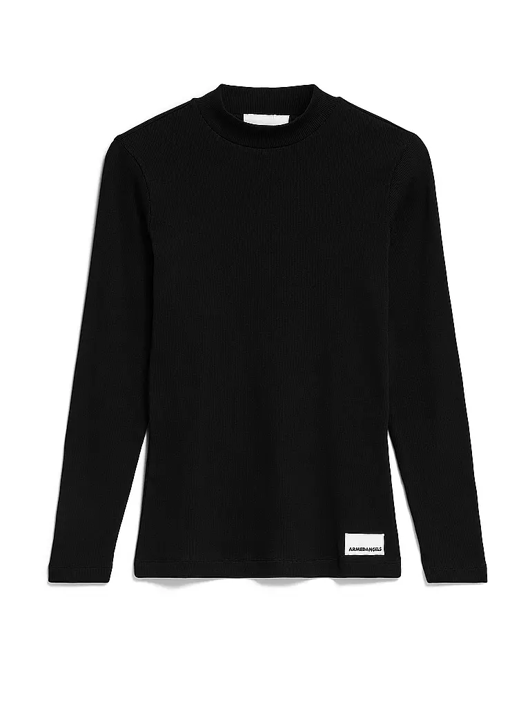 ARMEDANGELS | Camiseta de manga larga FATIMAARA | Negro
