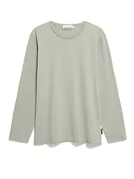 ARMEDANGELS | Camiseta de manga larga MAARKOS | Verde claro