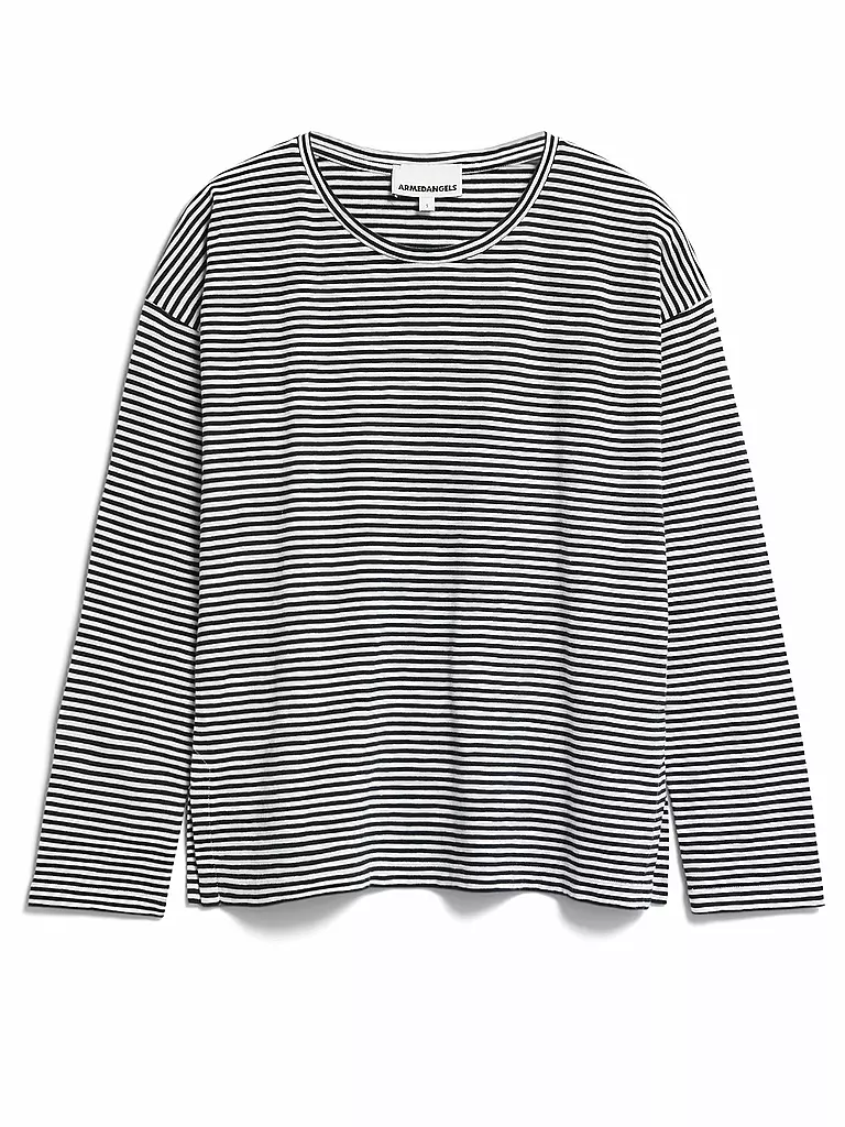 ARMEDANGELS | Camiseta de manga larga XIANAA | Negro