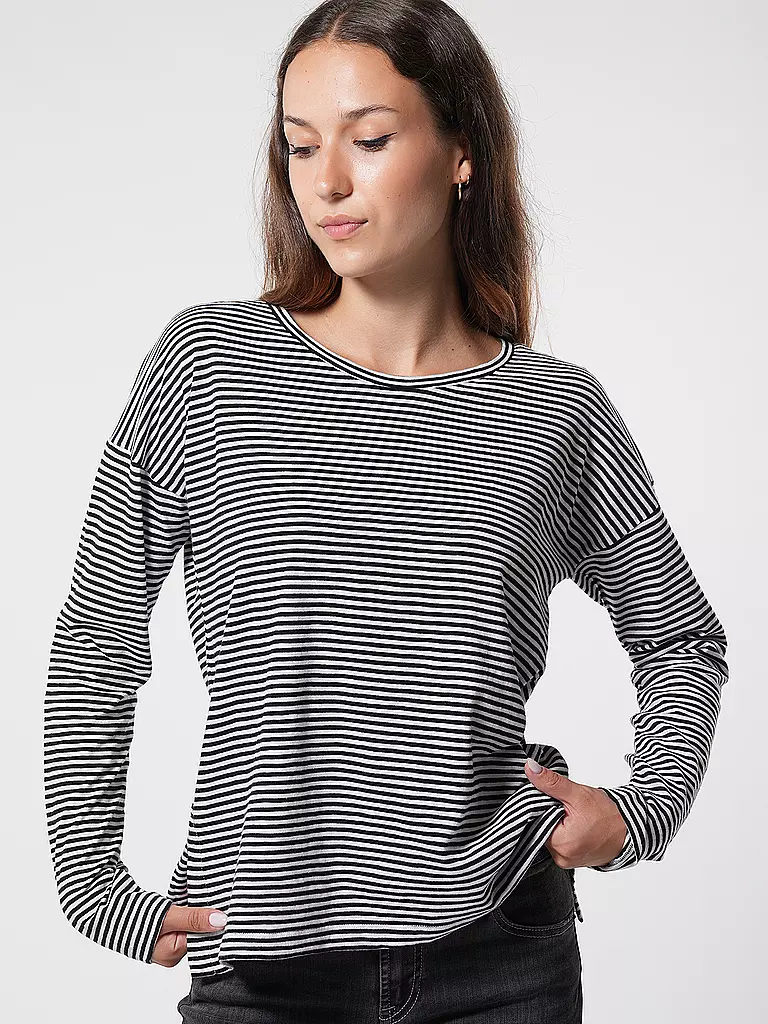 ARMEDANGELS | Camiseta de manga larga XIANAA | Negro