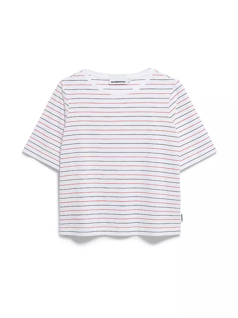 ARMEDANGELS | Camiseta FINIAA FRENCH | Blanco