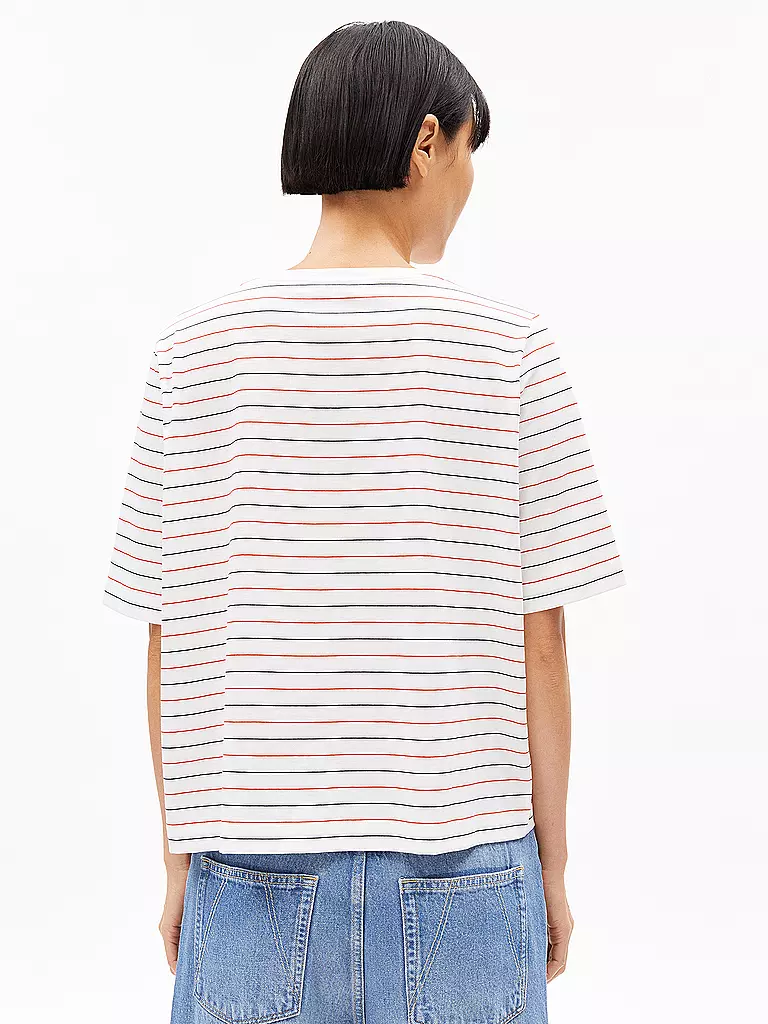 ARMEDANGELS | Camiseta FINIAA FRENCH | Blanco