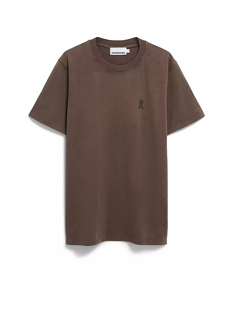 ARMEDANGELS | Camiseta ICONIC MAARKOS | Marrón