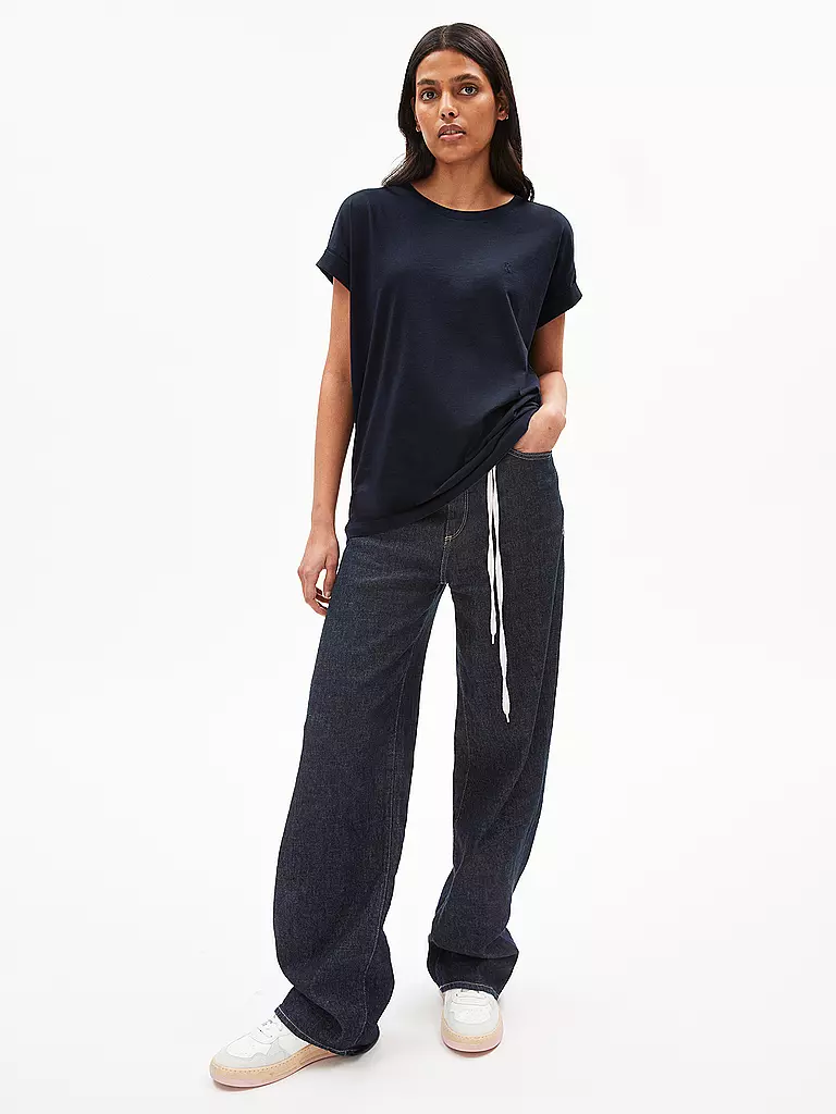 ARMEDANGELS | Camiseta IDAARA | Azul oscuro
