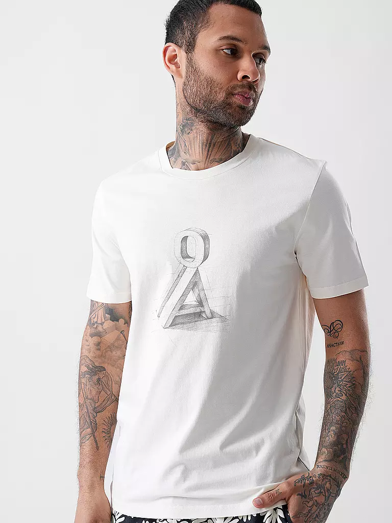 ARMEDANGELS | Camiseta JAAMES TAACTURE | Crema
