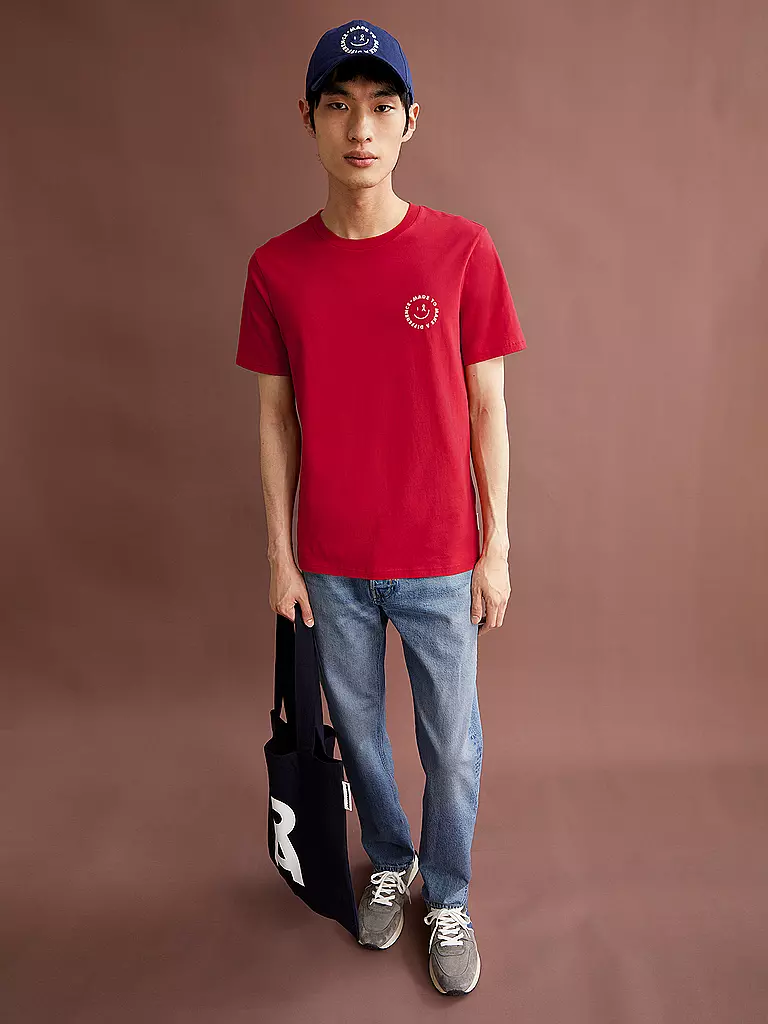 ARMEDANGELS | Camiseta JAAMES | Rojo